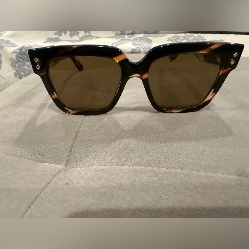 Gucci Brown Tortoise Sunglasses